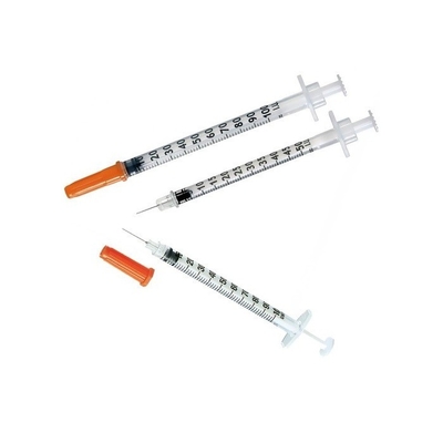 Disposable Retractable Sterile Disposable Syringe With Fixed Fine Needle
